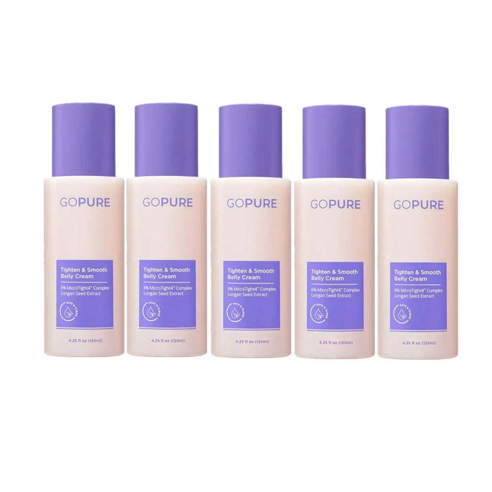 GOPURE Tighten & Smooth Belly Cream - Mild Nourishing Body Lotion Gently Care For Postpartum Abdominal Loose Skin