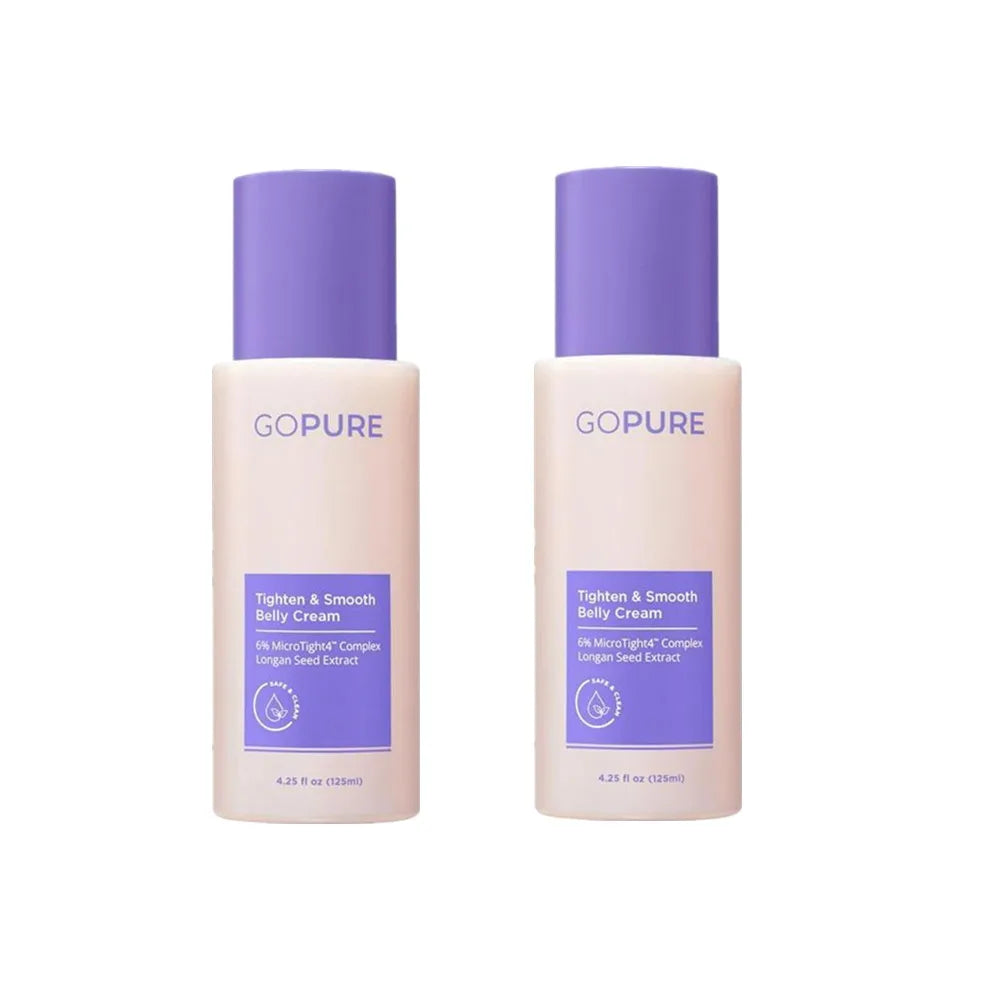 GOPURE Tighten & Smooth Belly Cream - Mild Nourishing Body Lotion Gently Care For Postpartum Abdominal Loose Skin