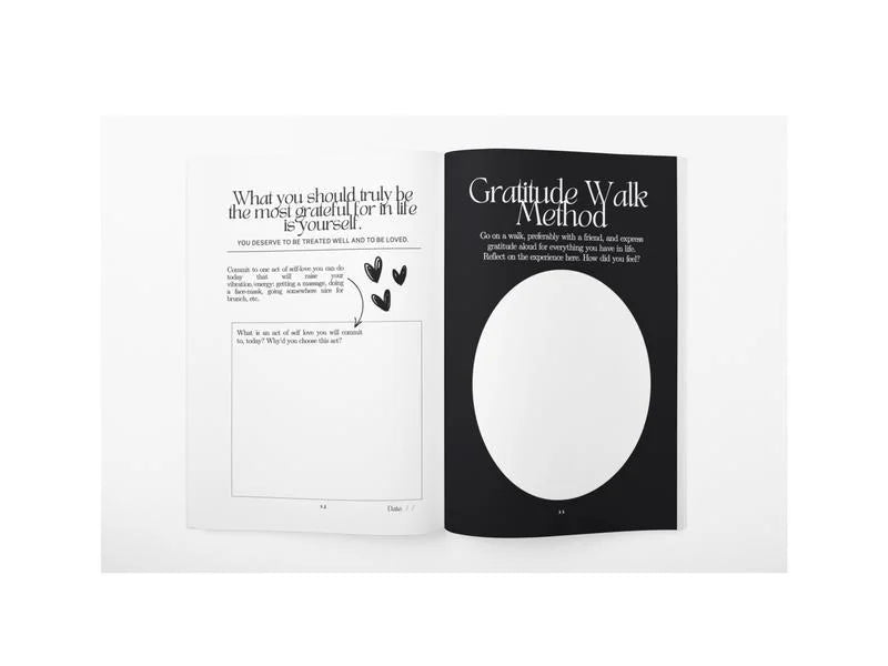The Miracle Journal – Manifestation Notebook for Gratitude, Affirmations & Goal Setting