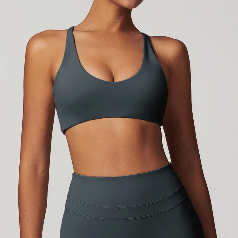 Belora Seamless Sportswear Women Yoga Sets Quick-Dry