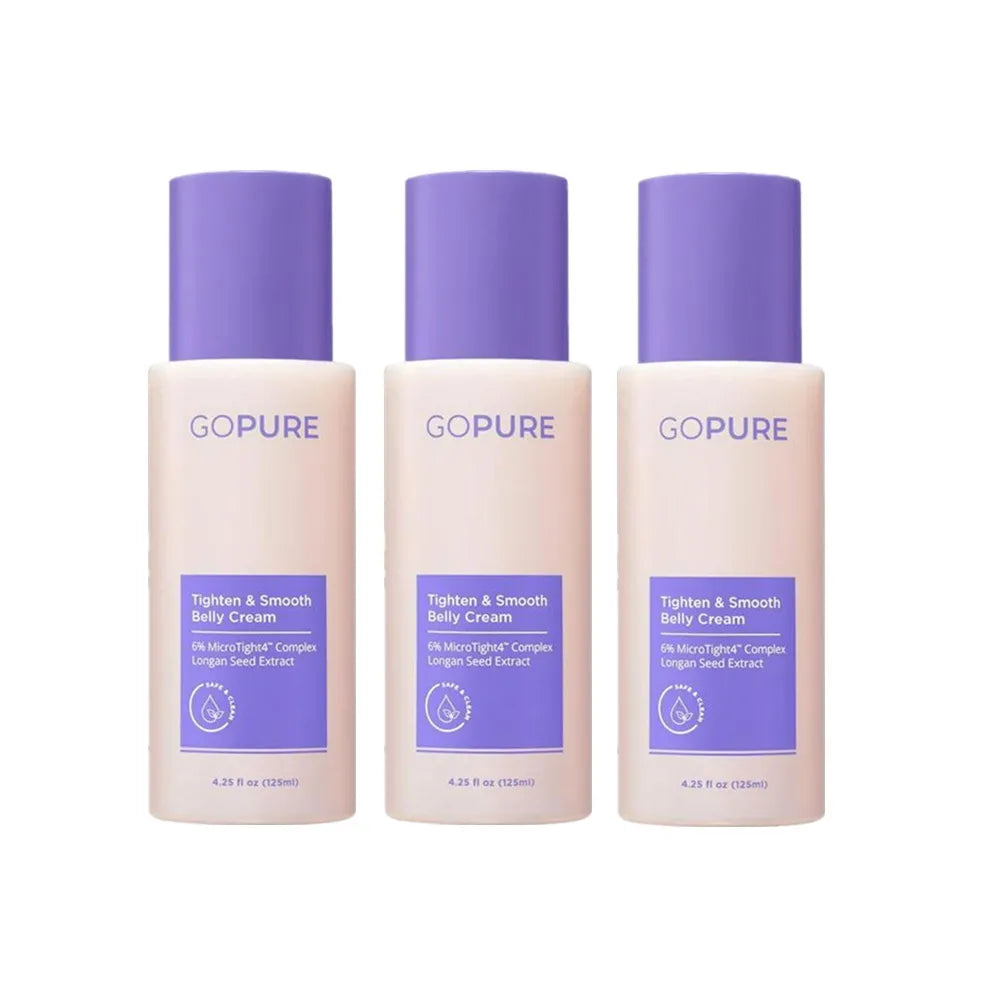 GOPURE Tighten & Smooth Belly Cream - Mild Nourishing Body Lotion Gently Care For Postpartum Abdominal Loose Skin